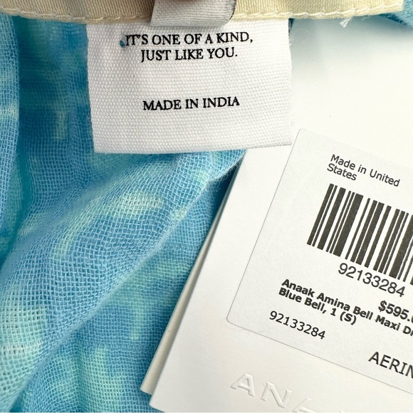 Anaak Amina Blue Bell Maxi Dress - Picture 12 of 14